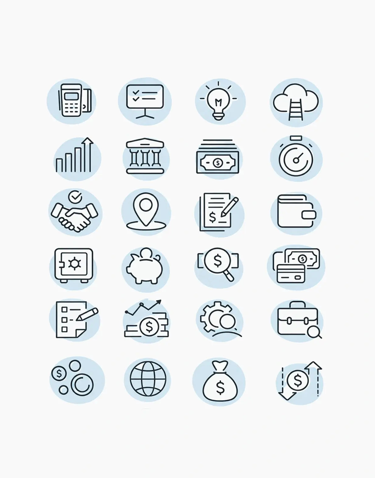 Business & Finance Icons