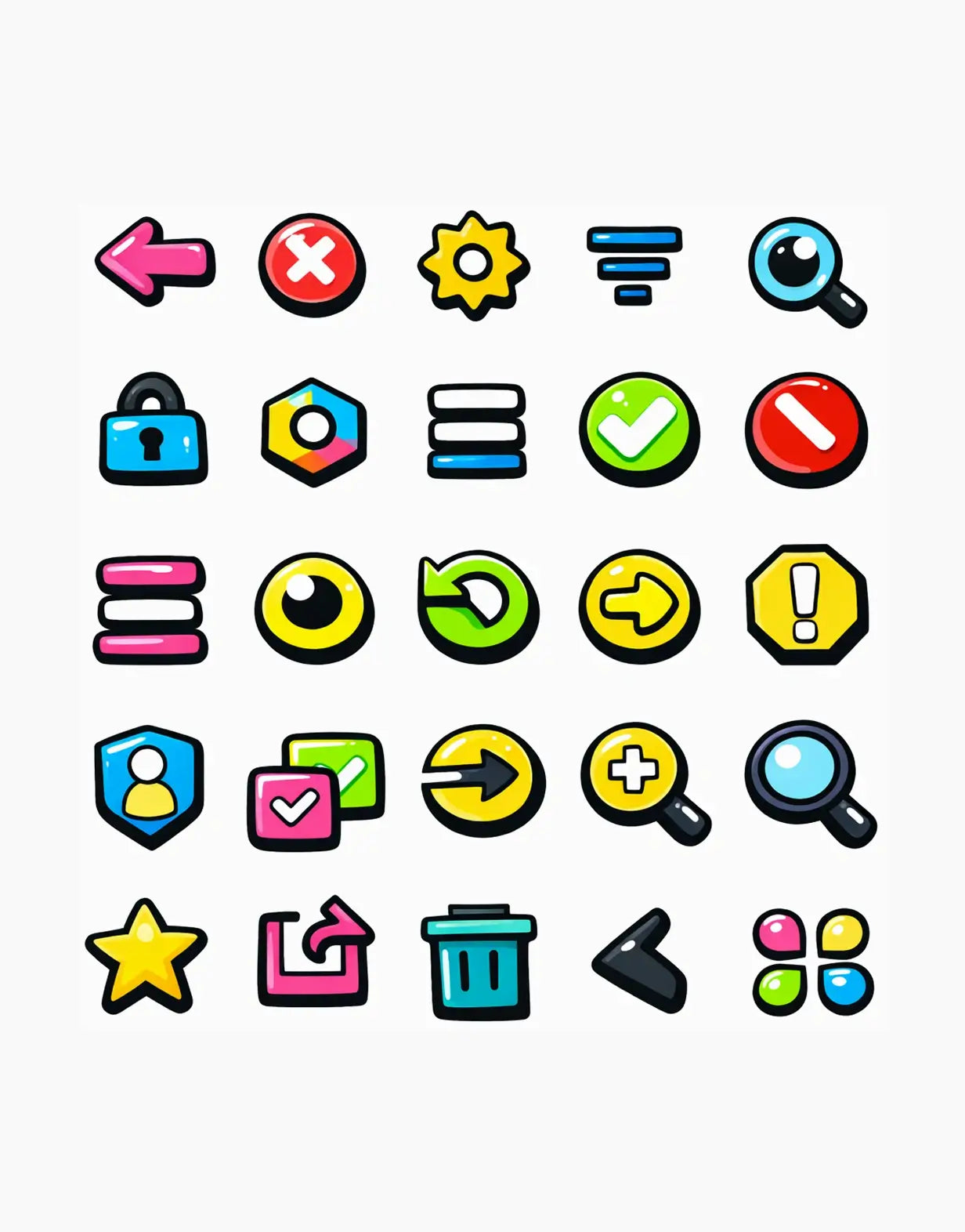 Experimental UI Icons