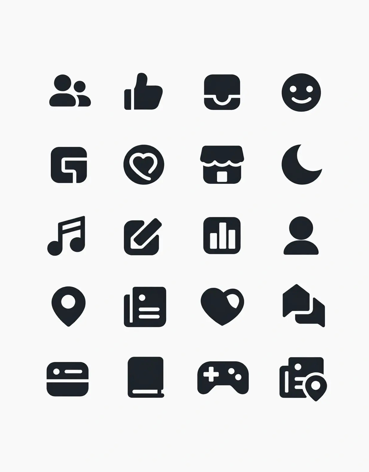 Filled UI Icons Pack